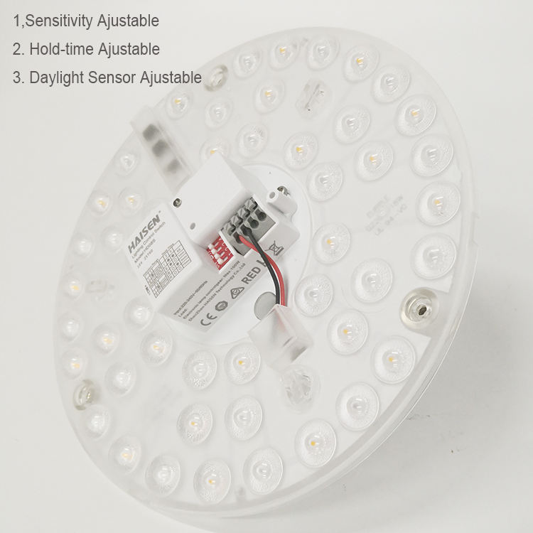 NEW 18W 24W Light microwave motion sensor LED module for led ceiling light